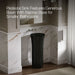 KOHLER K-20701 Veil 16" round pedestal bathroom sink, black black - view 4