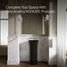 KOHLER K-20703 Veil 16" round vessel bathroom sink or pedestal sink basin, black black - view 5