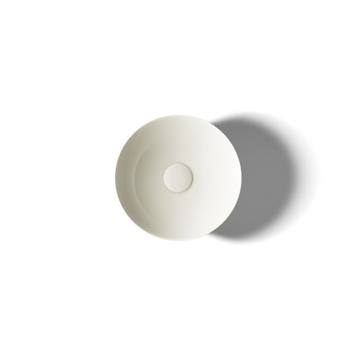 KOHLER K-20703-N Veil 16" round vessel bathroom sink or pedestal sink basin, no overflow