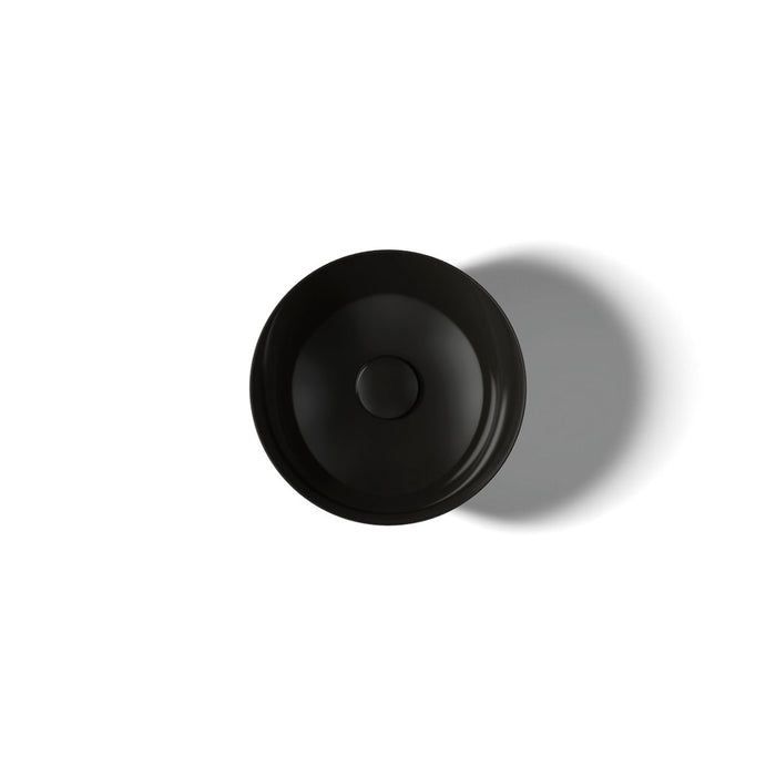KOHLER K-20703-N Veil 16" round vessel bathroom sink or pedestal sink basin, no overflow