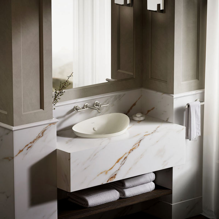 KOHLER K-20704 Veil 21" oval vessel bathroom sink