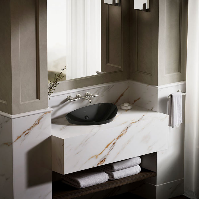 KOHLER K-20704 Veil 21" oval vessel bathroom sink