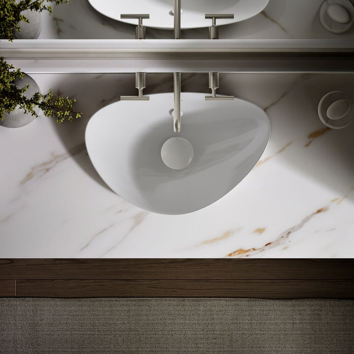 KOHLER K-20704 Veil 21" oval vessel bathroom sink