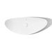 KOHLER K-20705 Veil 38-1/2" oval vessel bathroom sink, white - view 2