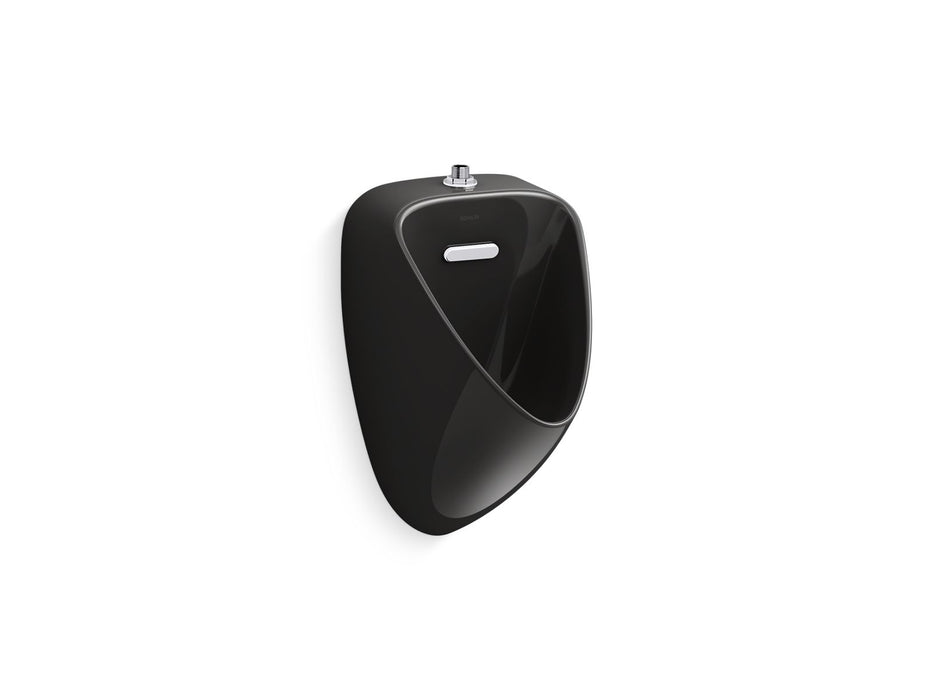 KOHLER K-20713-ET Tend Contemporary washout urinal with top spud, black black