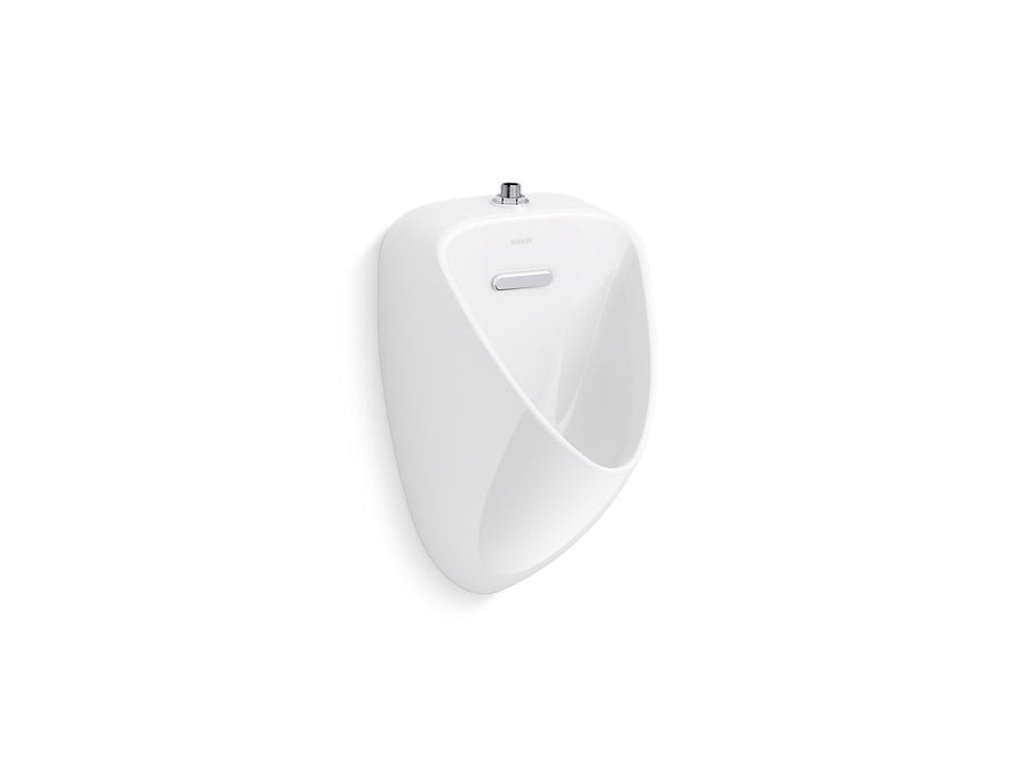 KOHLER K-20713-ETSS Tend Contemporary washout urinal with top spud, white