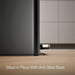 KOHLER K-20941 8-gallon loft stainless steel step trash can, black stainless - view 5