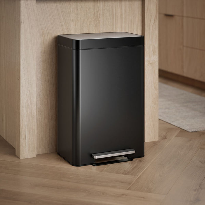 KOHLER K-20956 Dual-compartment step trash can