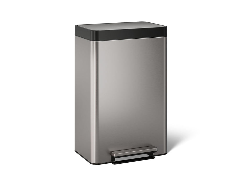KOHLER K-20956 Dual-compartment step trash can