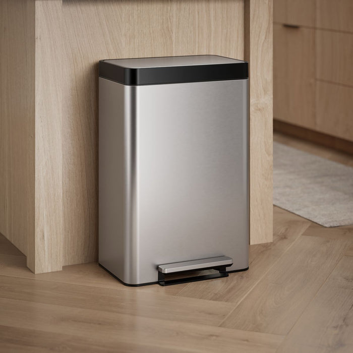 KOHLER K-20956 Dual-compartment step trash can