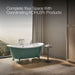 KOHLER K-21000-PSG Artifacts 66-1/8" x 32-1/2" freestanding bath, 150th spring green - view 5