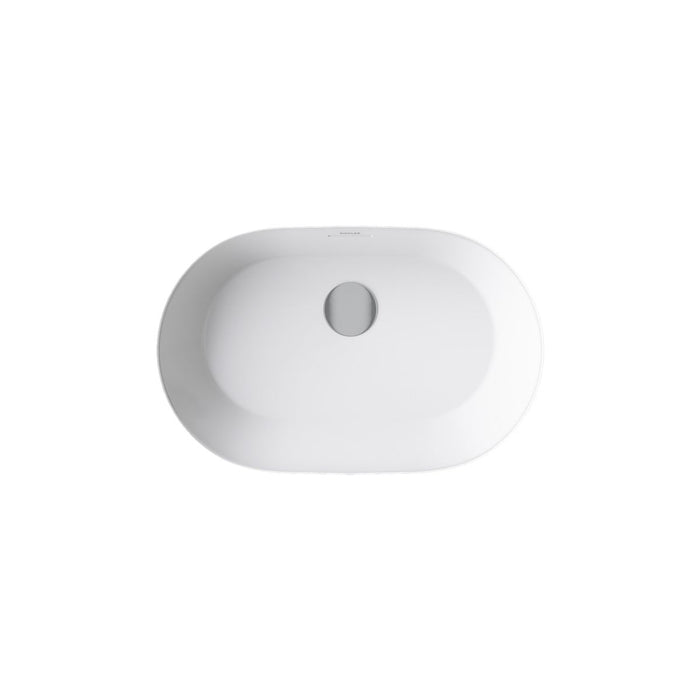 KOHLER K-21057-0 K-21057 Brazn 24-1/4" Oval Undermount Bathroom Sink