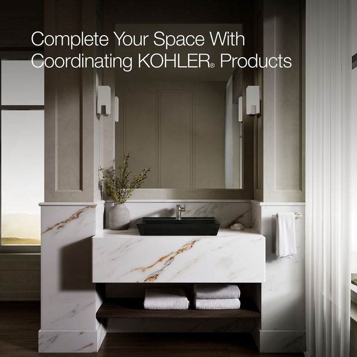 KOHLER K-21059-1 Brazn 23" rectangular vessel bathroom sink