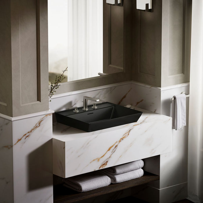 KOHLER K-21059-8 Brazn 23" rectangular vessel bathroom sink
