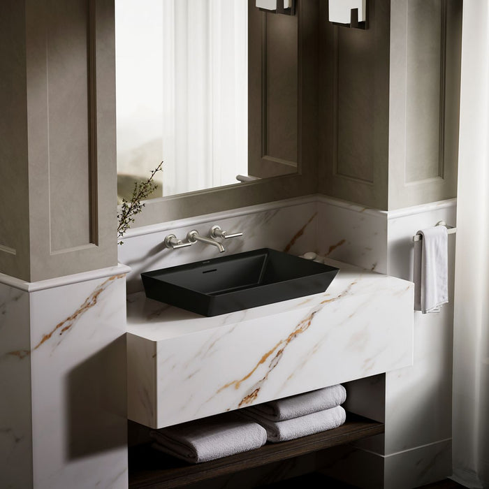KOHLER K-21060 Brazn 23" rectangular vessel bathroom sink