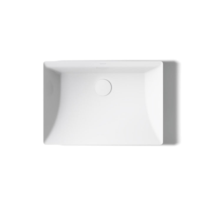 KOHLER K-21060 Brazn 23" rectangular vessel bathroom sink