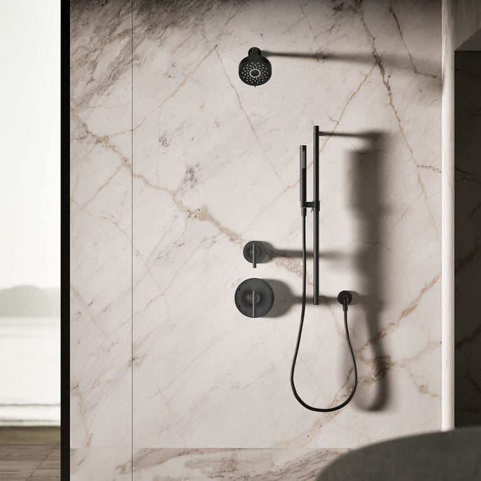 KOHLER K-21335 Shift Round two-function handshower, 2.5 gpm