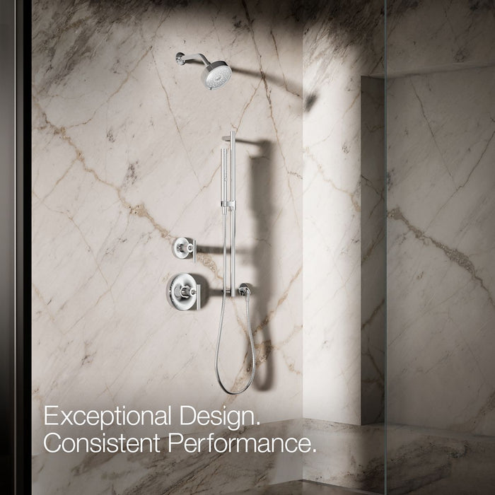 KOHLER K-21335 Shift Round two-function handshower, 2.5 gpm