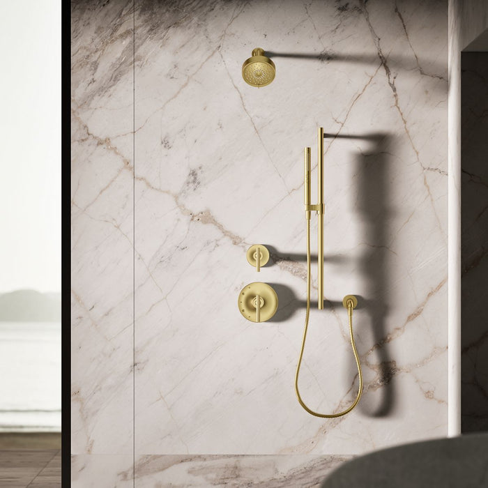 KOHLER K-21335 Shift Round two-function handshower, 2.5 gpm