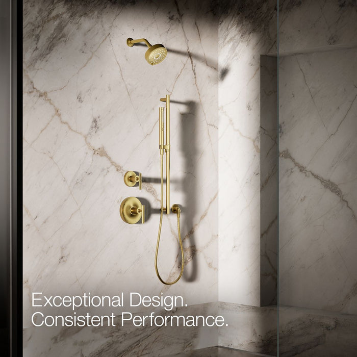 KOHLER K-21335 Shift Round two-function handshower, 2.5 gpm