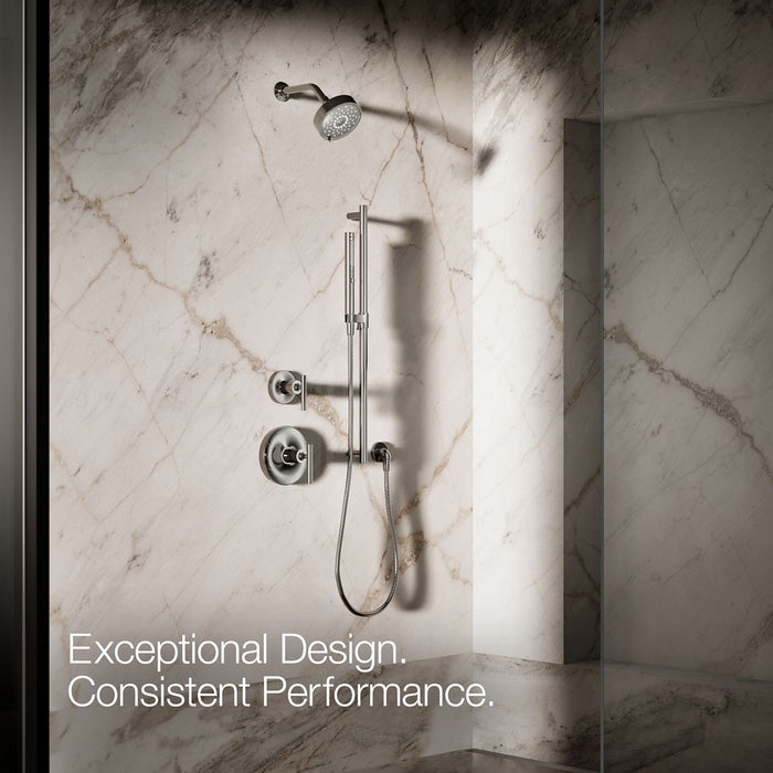 KOHLER K-21335 Shift Round two-function handshower, 2.5 gpm