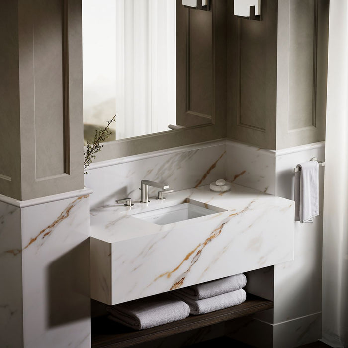 KOHLER K-21783-0 K-21783 Artifacts 21-1/4" Rectangular Undermount Bathroom Sink