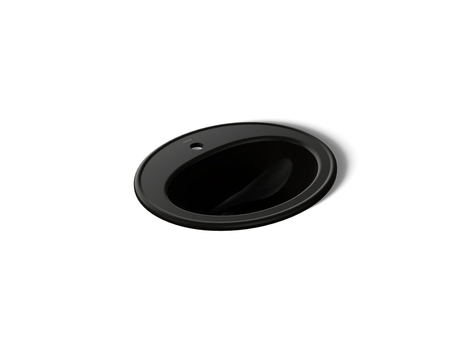 KOHLER K-2196-1 Pennington 20-1/4" oval drop-in bathroom sink