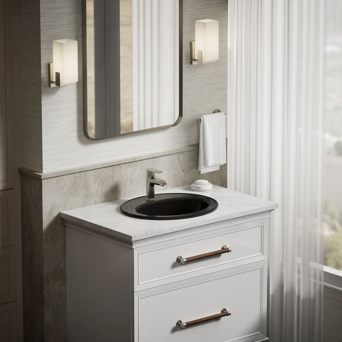 KOHLER K-2196-1 Pennington 20-1/4" oval drop-in bathroom sink