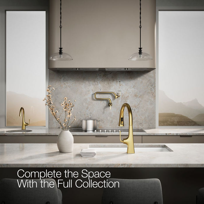 KOHLER K-22066 Graze Wall-mount pot filler