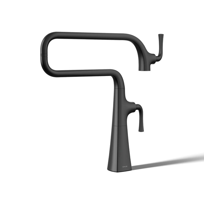 KOHLER K-22067 Graze Deck-mount pot filler