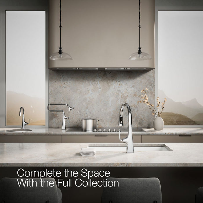 KOHLER K-22067 Graze Deck-mount pot filler