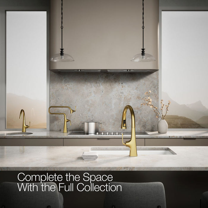 KOHLER K-22067 Graze Deck-mount pot filler