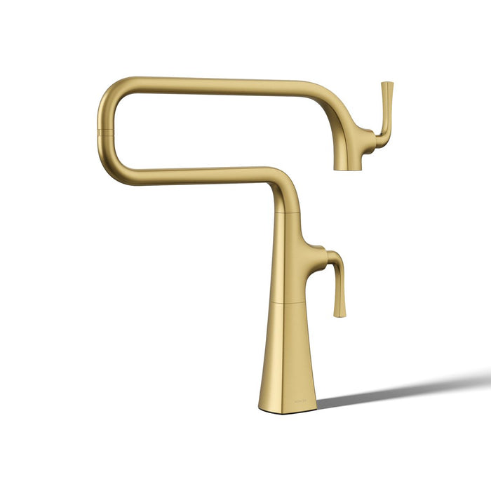 KOHLER K-22067 Graze Deck-mount pot filler
