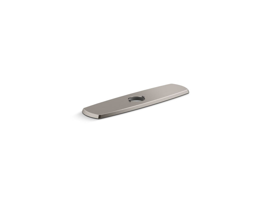 KOHLER K-22071 Graze Three-hole kitchen faucet escutcheon