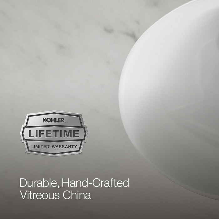 KOHLER K-2209 Caxton 17" oval undermount bathroom sink