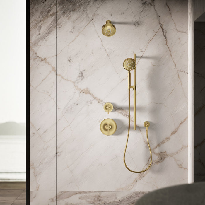 KOHLER K-22166 Purist Four-function handshower, 2.5 gpm