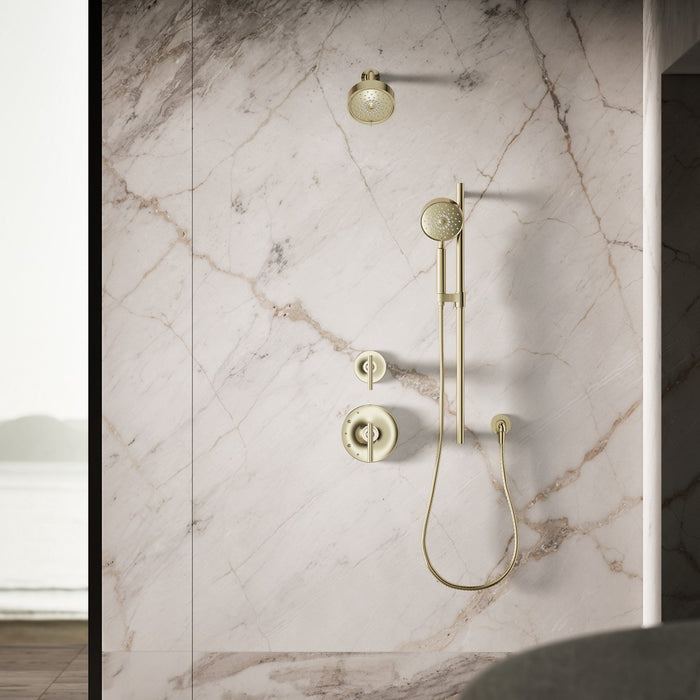 KOHLER K-22166 Purist Four-function handshower, 2.5 gpm