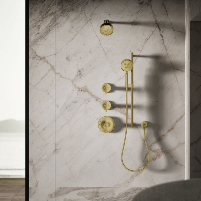 KOHLER K-22170-G Purist Three-function showerhead, 1.75 gpm