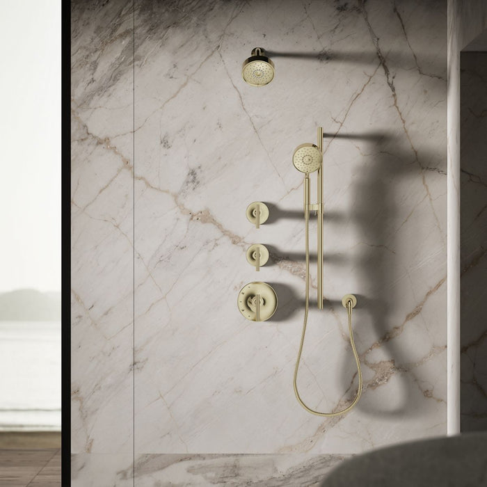 KOHLER K-22170-G Purist Three-function showerhead, 1.75 gpm