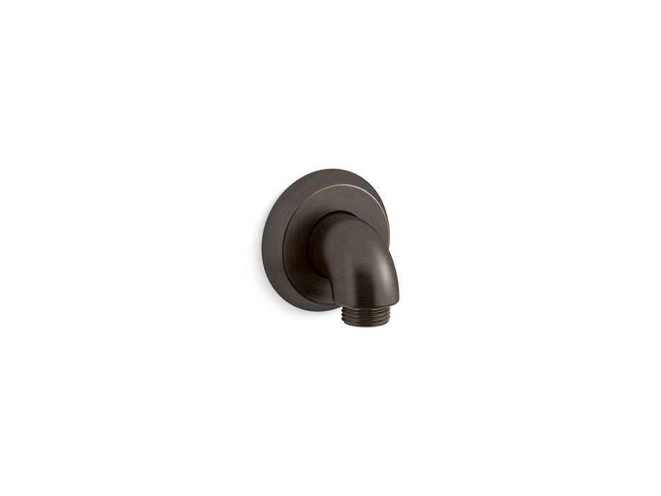 KOHLER K-22174 Forte Wall-mount supply elbow with check valve, oil rubbed bronze