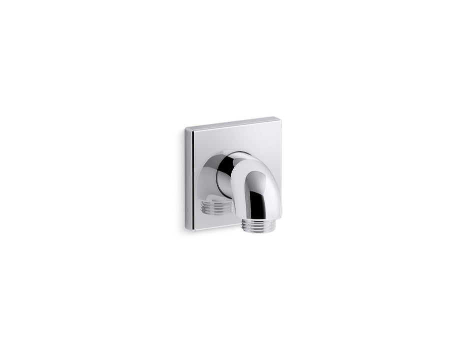 KOHLER K-22175 Loure Wall-mount supply elbow with check valve, polished chrome