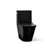 KOHLER K-22378-TBH Brazn One-piece Compact Elongated Toilet with Skirted Trapway, Dual-flush, Honed Black - 3/4 view of produ