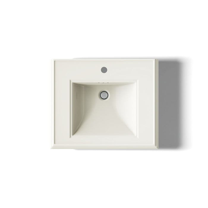 KOHLER K-2238-1 Memoirs 24-1/4" rectangular pedestal bathroom sink