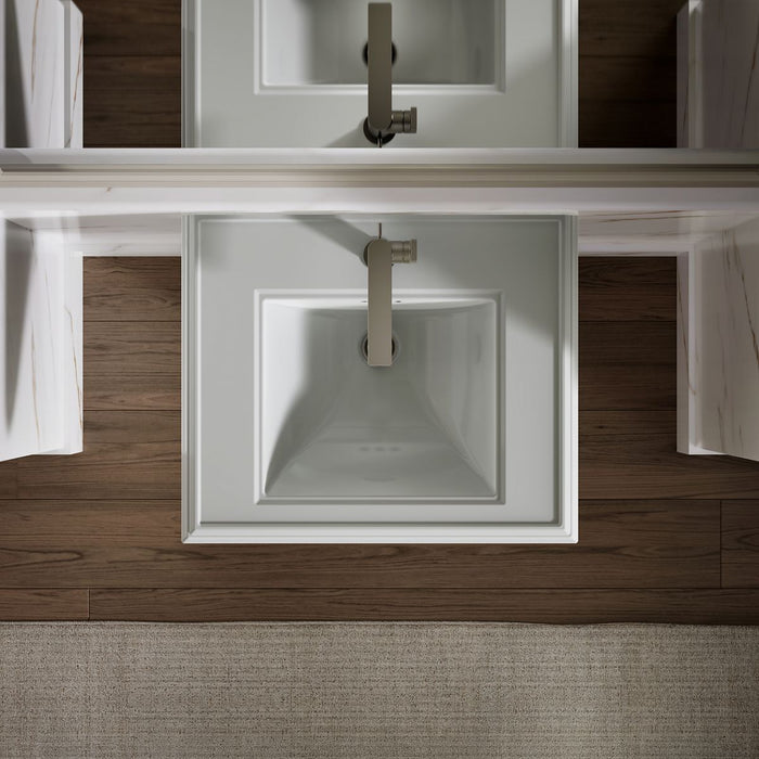 KOHLER K-2238-1 Memoirs 24-1/4" rectangular pedestal bathroom sink