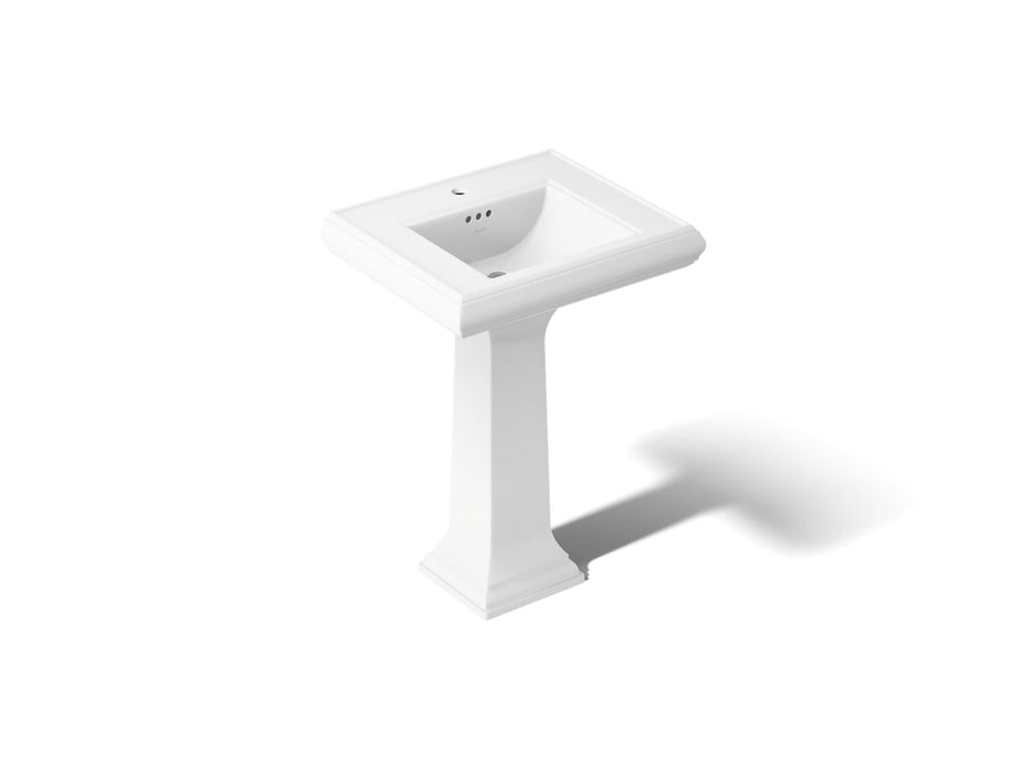 KOHLER K-2238-1 Memoirs 24-1/4" rectangular pedestal bathroom sink