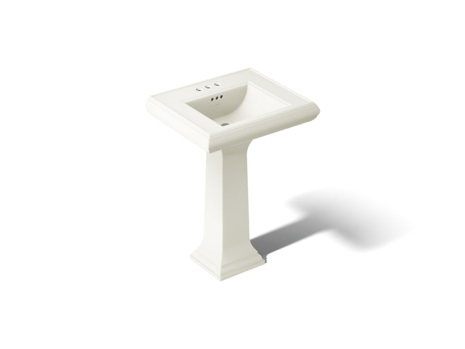 KOHLER K-2238-4 Memoirs 24-1/4" rectangular pedestal bathroom sink