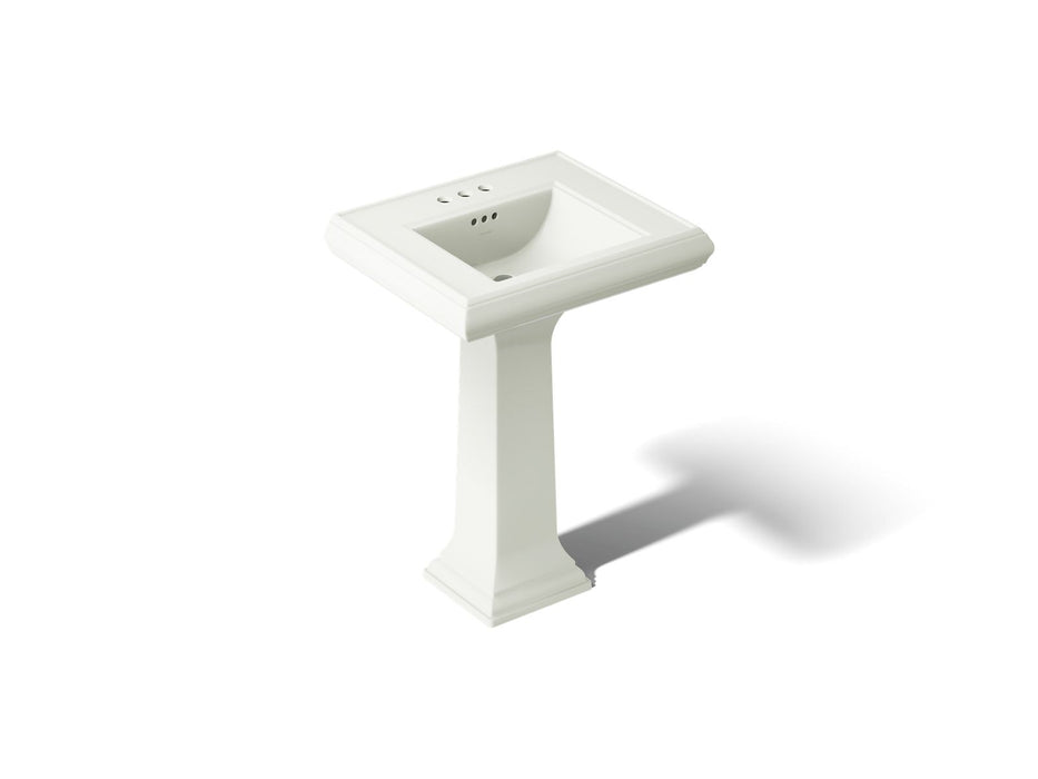 KOHLER K-2238-4 Memoirs 24-1/4" rectangular pedestal bathroom sink