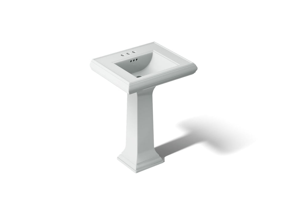 KOHLER K-2238-4 Memoirs 24-1/4" rectangular pedestal bathroom sink