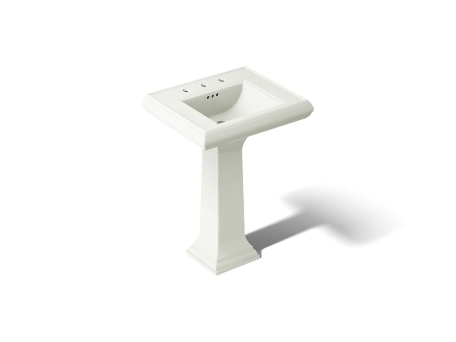 KOHLER K-2238-8 Memoirs 24-1/4" rectangular pedestal bathroom sink