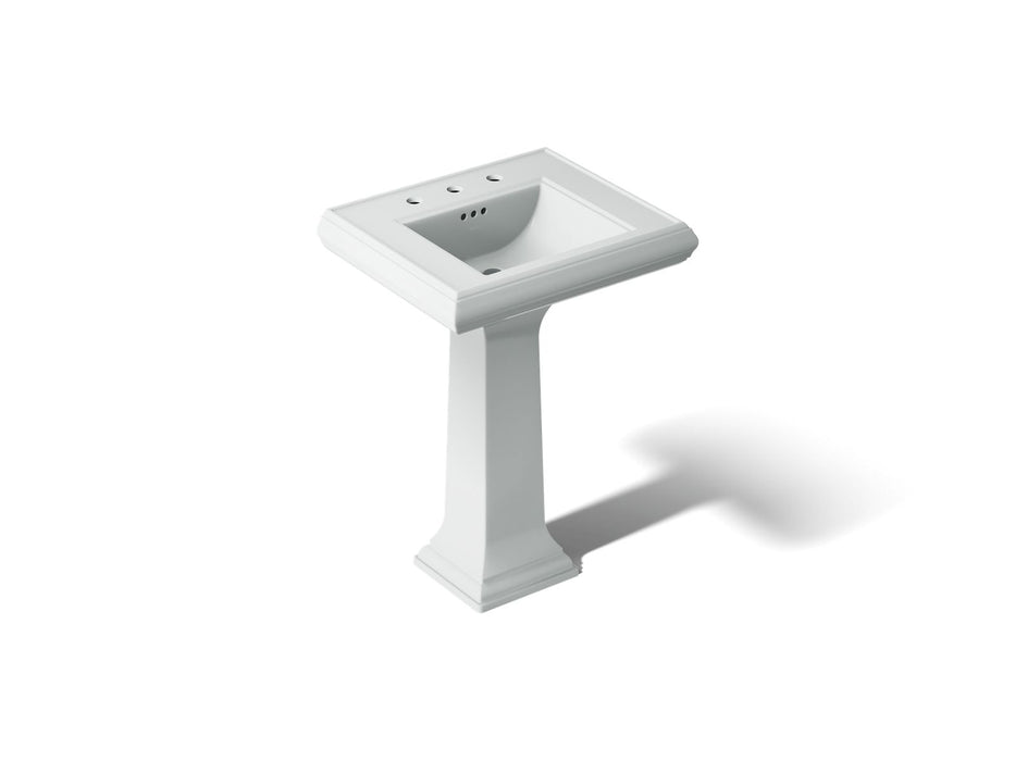 KOHLER K-2238-8 Memoirs 24-1/4" rectangular pedestal bathroom sink